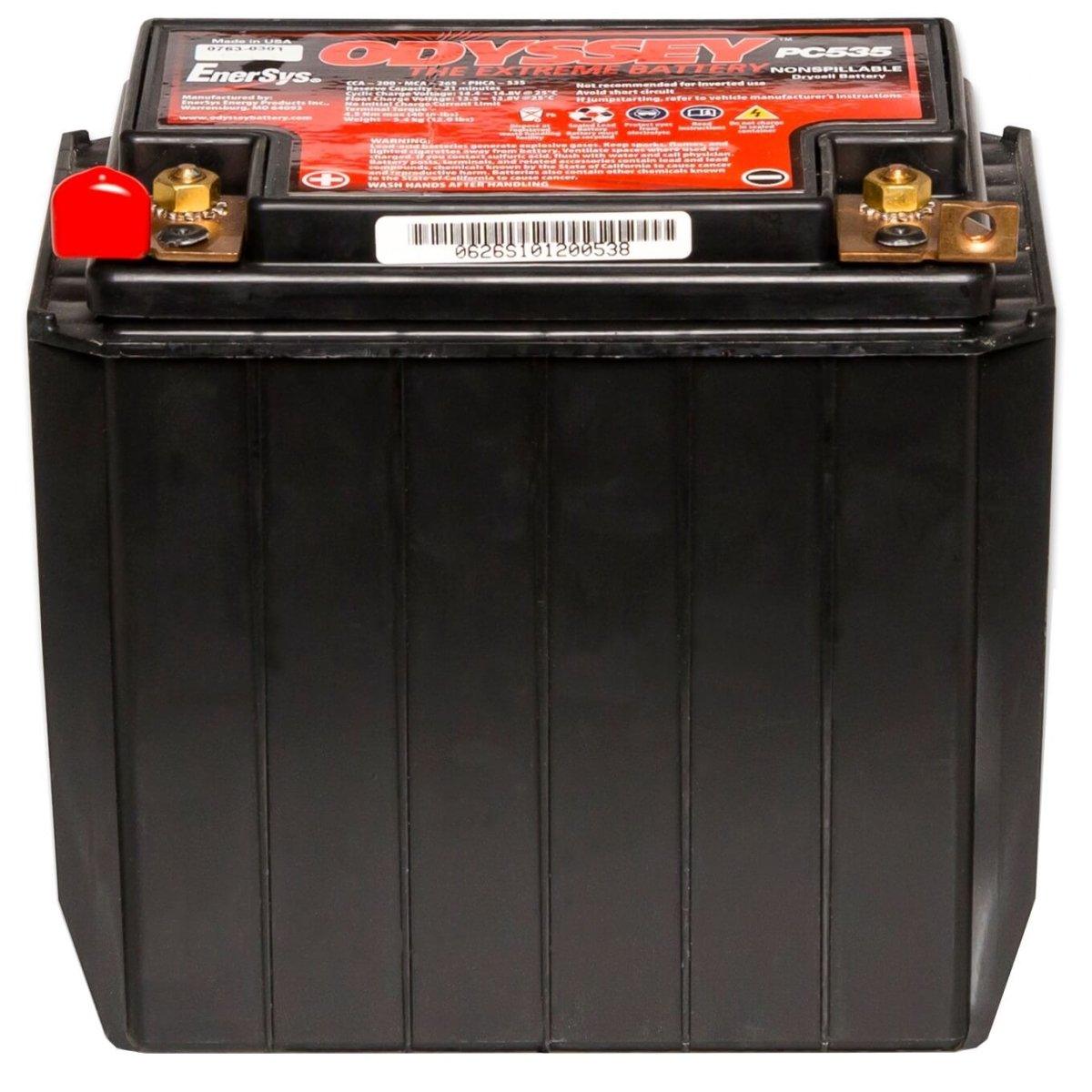 Odyssey PC535 AGM 12V 14Ah 200A/EN Motorradbatterie