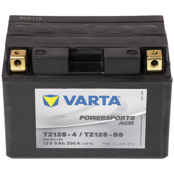 Varta Powersports 509901 AGM 12V 9Ah 200A Motorradbatterie