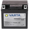 Motorradbatterie Varta Powersports AGM YTZ7S-BS 507902 12V 5Ah Seite links