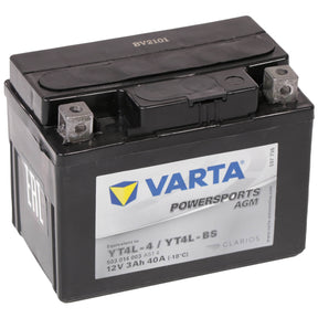Motorradbatterie Varta Powersports AGM YT4L-BS 50314 12V 3Ah Seite links