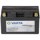 Motorradbatterie Varta Powersports AGM YT7B-BS 507901 12V 7Ah Front