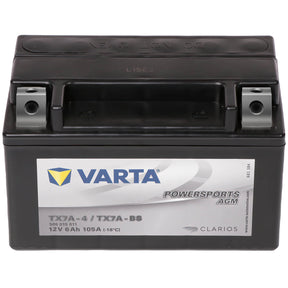 Motorradbatterie Varta Powersports AGM YTX7A-BS 50615 12V 6Ah Front