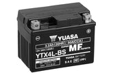 AGM Motorradbatterie YUASA Super MF YTX4L-BS 50314 12V 3Ah Front