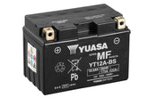 AGM Motorradbatterie YUASA Super MF YT12A-BS 12V 10Ah Front