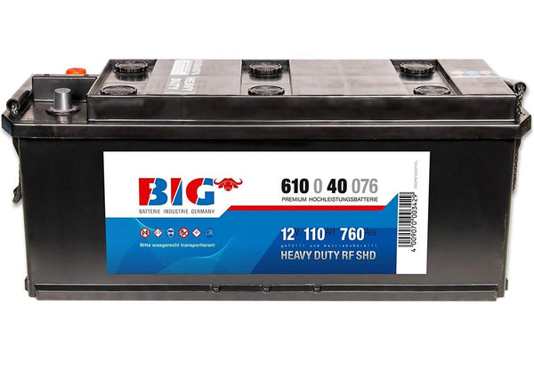 BIG Premium 61040 12V 110Ah 760A/EN Nutzfahrzeugbatterie