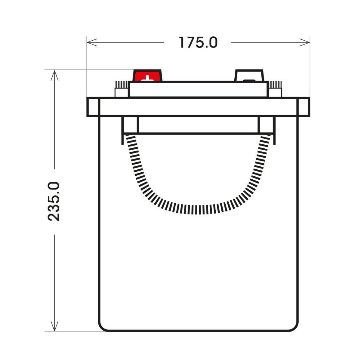 BIG Premium 62038 12V 120Ah 680A/EN Nutzfahrzeugbatterie