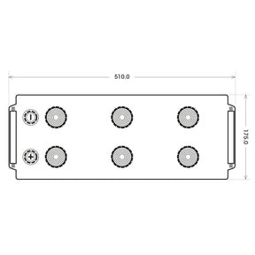 BIG Premium 62038 12V 120Ah 680A/EN Nutzfahrzeugbatterie