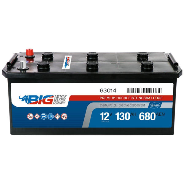 BIG Premium 63014 12V 130Ah 680A/EN Nutzfahrzeugbatterie