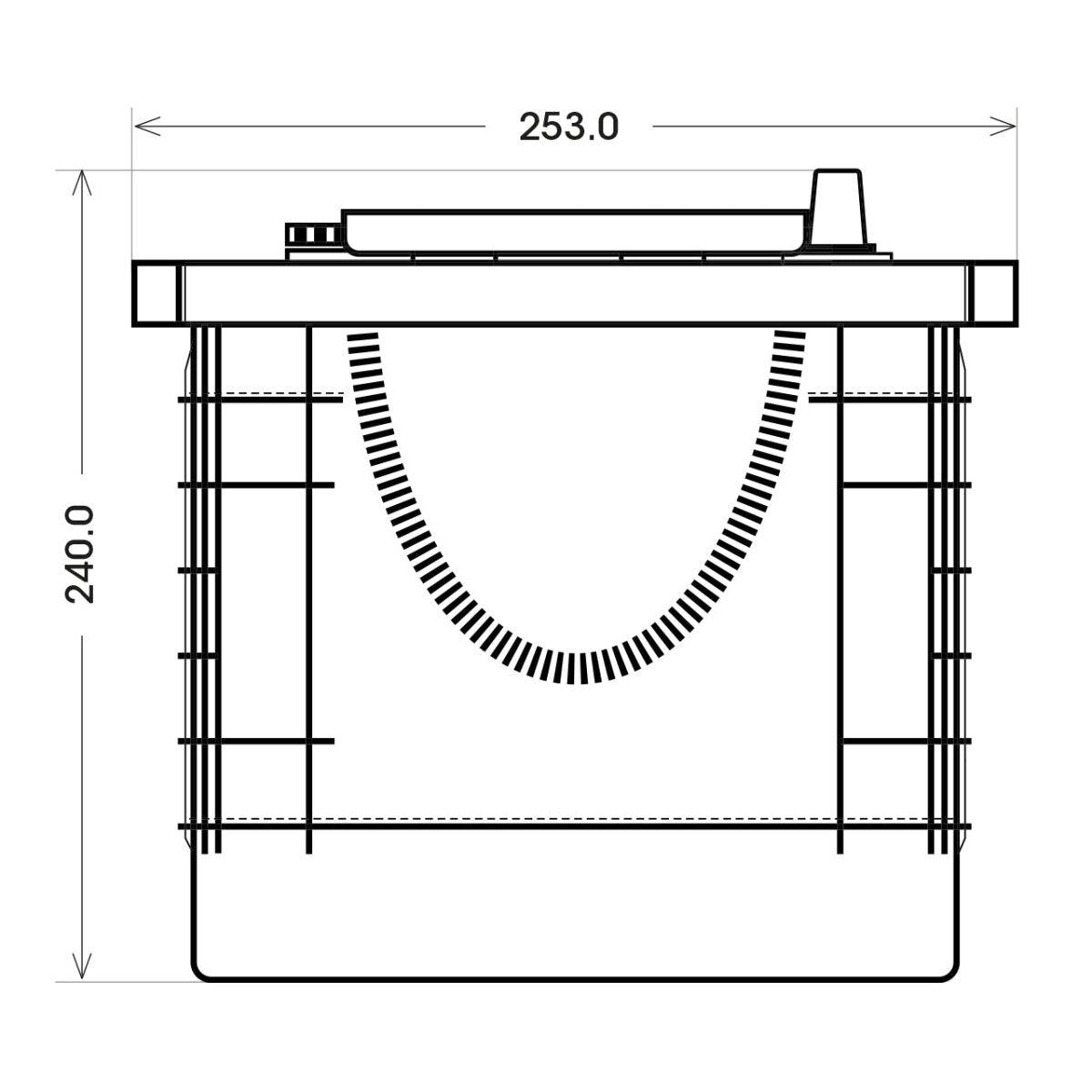 BIG Premium 63542 12V 135Ah 680A/EN Nutzfahrzeugbatterie