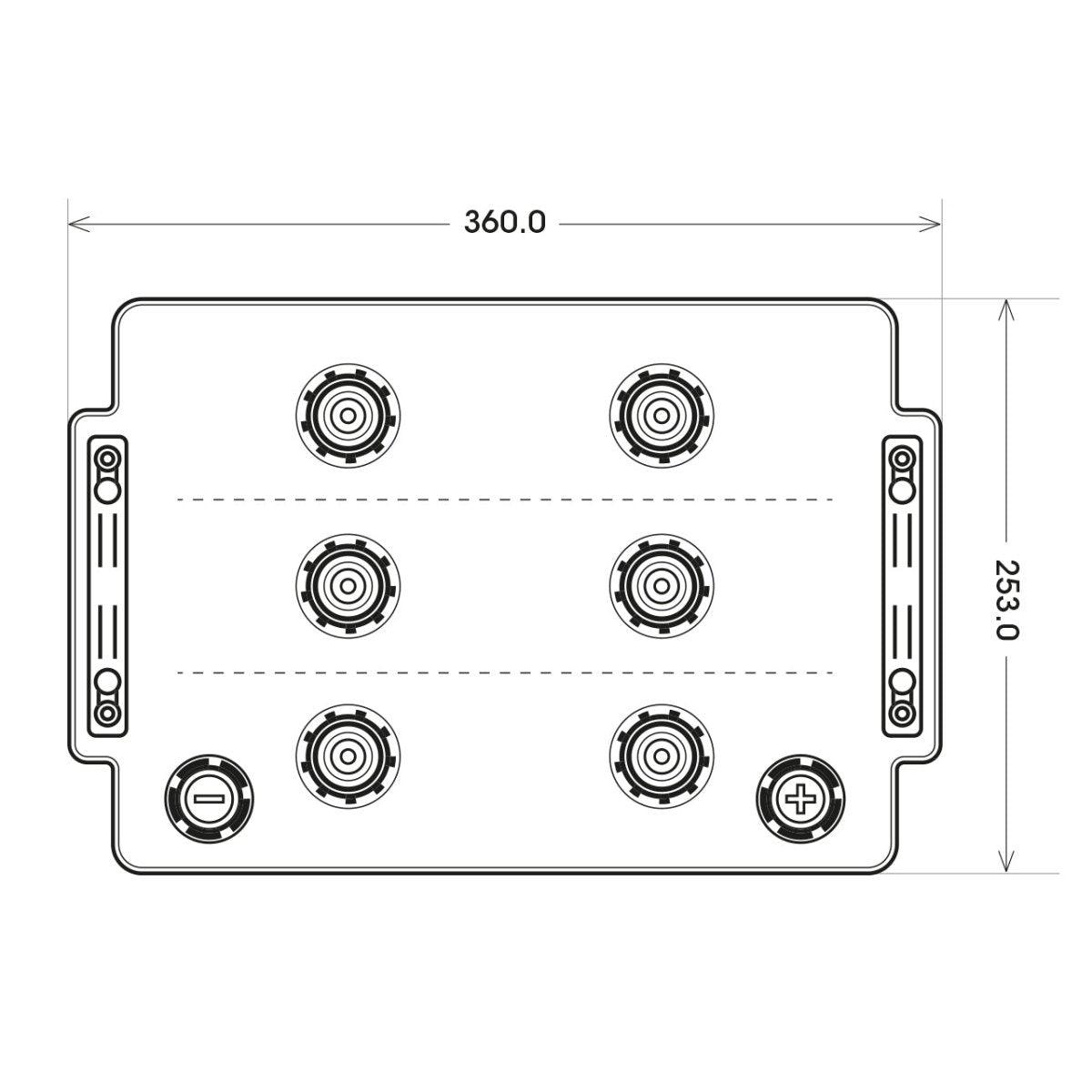 BIG Premium 63542 12V 135Ah 680A/EN Nutzfahrzeugbatterie