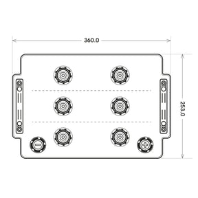 BIG Premium 63542 12V 135Ah 680A/EN Nutzfahrzeugbatterie