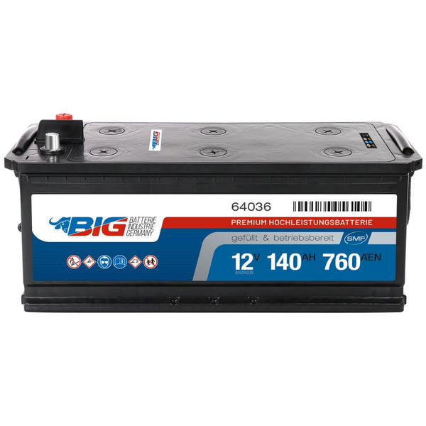 BIG Premium 64036 12V 140Ah 760A/EN Nutzfahrzeugbatterie