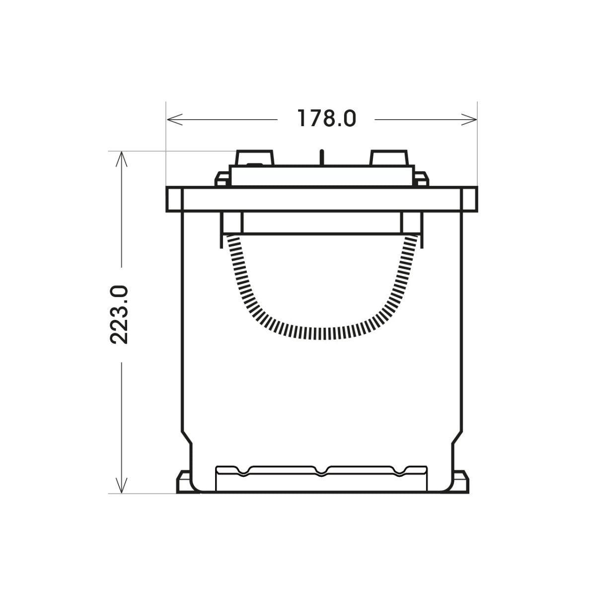 BIG Premium 64036 12V 140Ah 760A/EN Nutzfahrzeugbatterie