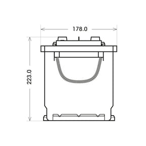 BIG Premium 64036 12V 140Ah 760A/EN Nutzfahrzeugbatterie