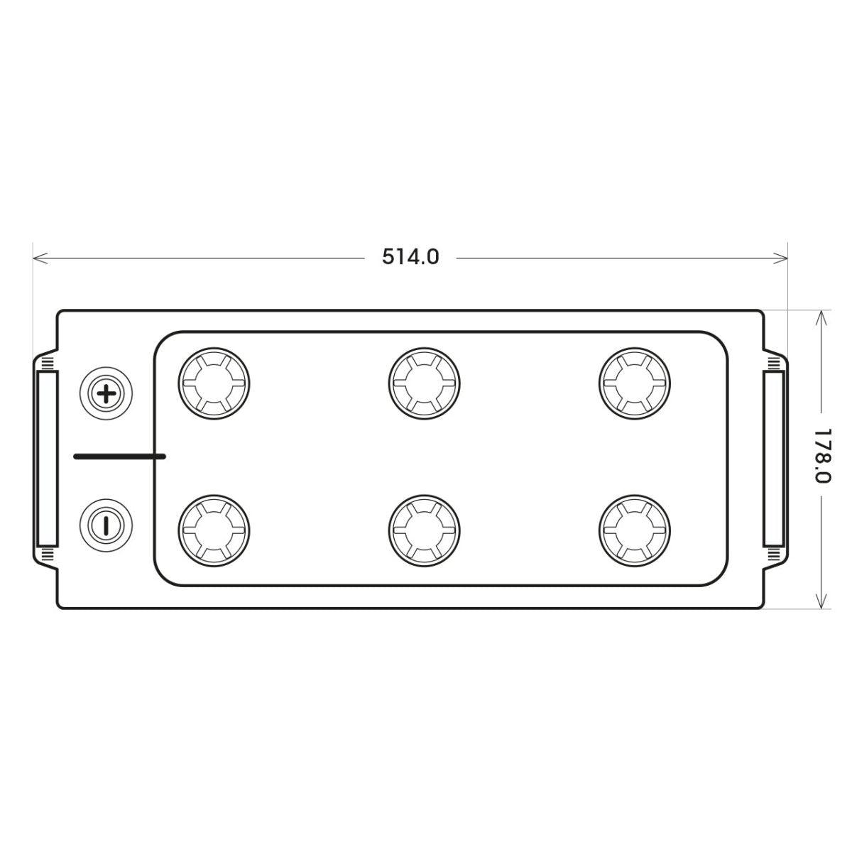 BIG Premium 64036 12V 140Ah 760A/EN Nutzfahrzeugbatterie