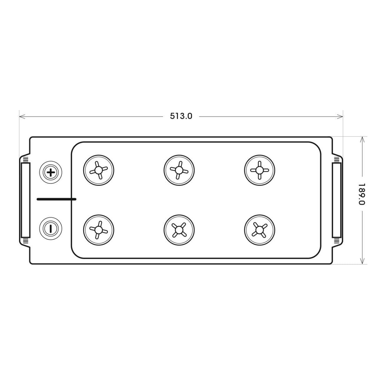 BIG Premium 65411 12V 154Ah 1300A/EN Nutzfahrzeugbatterie