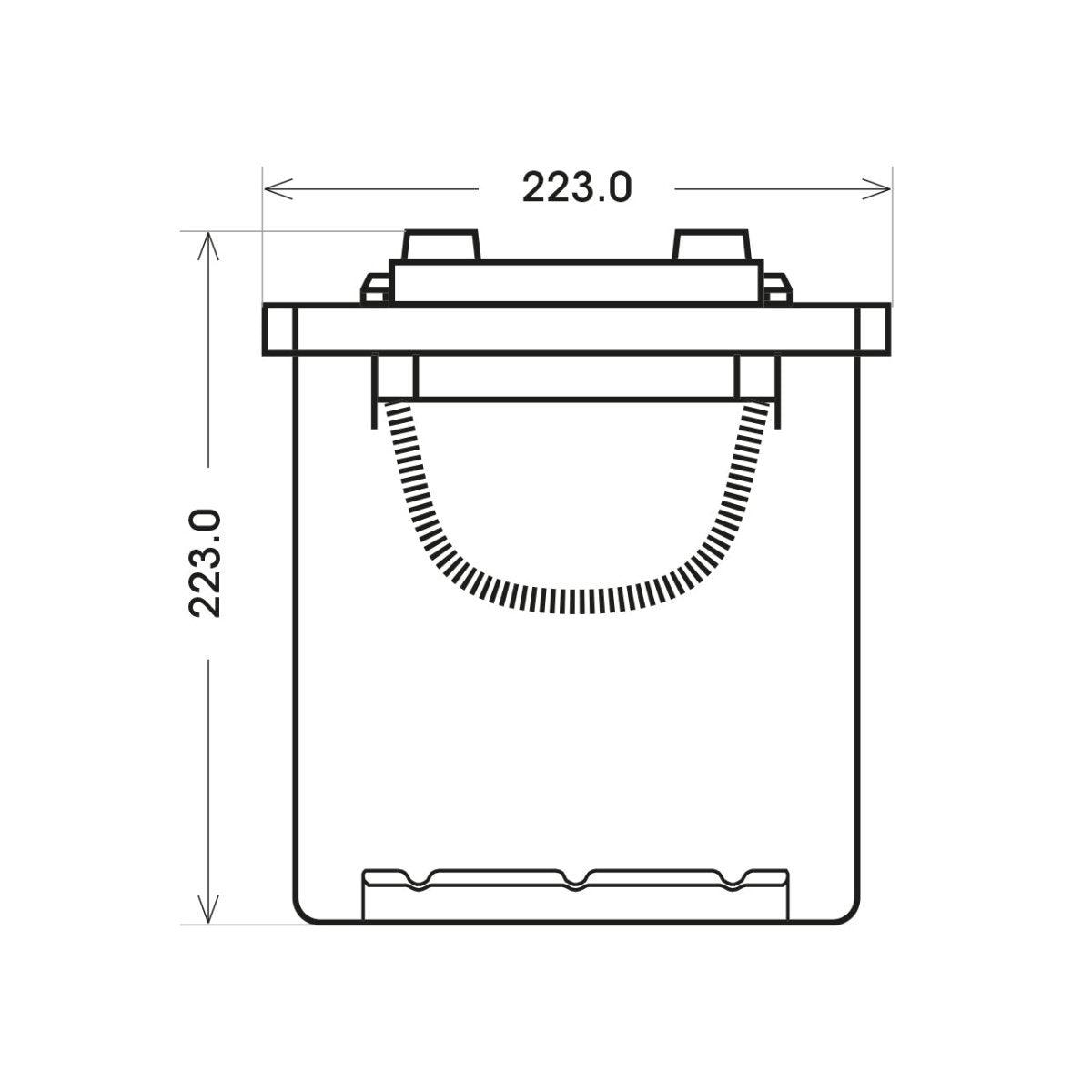 BIG Premium 68017 12V 180Ah 1200A/EN Nutzfahrzeugbatterie