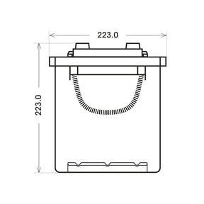 BIG Premium 68017 12V 180Ah 1200A/EN Nutzfahrzeugbatterie