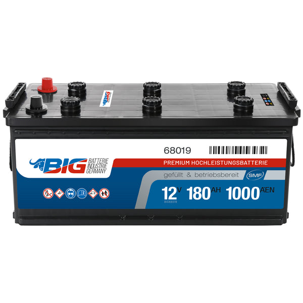 BIG Premium 68019 12V 180Ah 1000A/EN Nutzfahrzeugbatterie