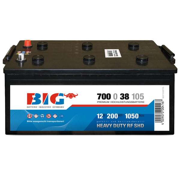 BIG Premium 70038 12V 200Ah 1050A/EN Nutzfahrzeugbatterie