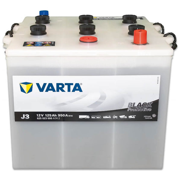 Varta J3 Promotive Black 12V 125Ah 950A/EN Nutzfahrzeugbatterie