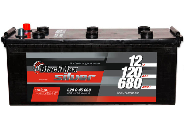 BlackMax Silver 62045 12V 120Ah 680A/EN Nutzfahrzeugbatterie