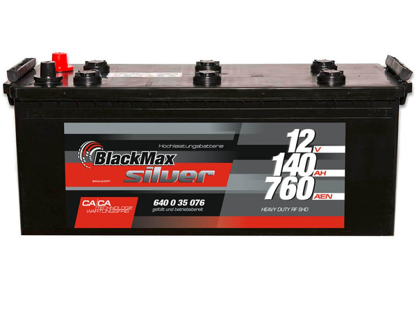 BlackMax Silver 64035 12V 140Ah 760A/EN Nutzfahrzeugbatterie