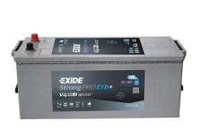 Nutzfahrzeugbatterie Exide Strong PRO EFB EE1853 12V 185Ah Seite links