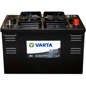 Nutzfahrzeugbatterie Varta Black Promotive G1 12V 90Ah 590040054A742 Front