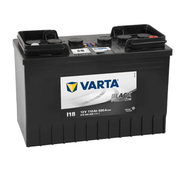 Varta I18 Promotive Black 12V 110Ah 680A/EN Nutzfahrzeugbatterie