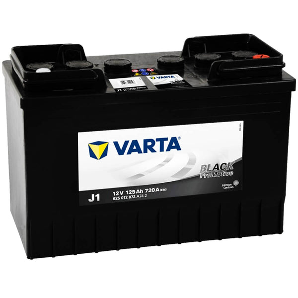 Varta J1 Promotive Black 12V 125Ah 720A/EN Nutzfahrzeugbatterie