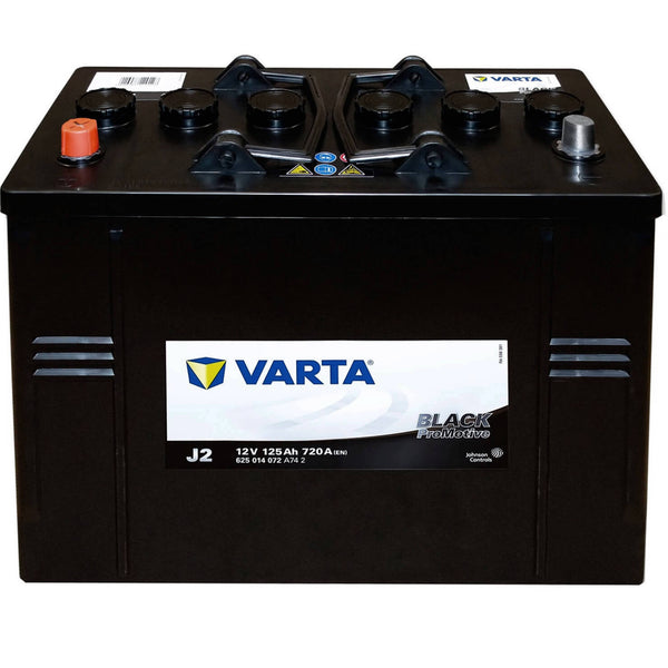 Varta J2 Promotive Black 12V 125Ah 720A/EN Nutzfahrzeugbatterie