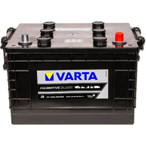 Varta J8 Promotive Black 12V 135Ah 680A/EN Nutzfahrzeugbatterie