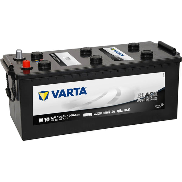 Varta M10 Promotive Black 12V 190Ah 1200A/EN Nutzfahrzeugbatterie