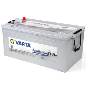 Nutzfahrzeugbatterie Varta Promotive EFB C40 12V 240Ah 740500120E652 Seite rechts