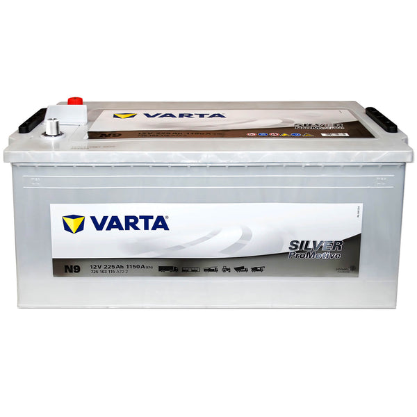 Varta N9 Promotive Silver 12V 225Ah 1150A/EN Nutzfahrzeugbatterie