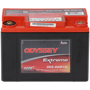 Odyssey Power- und Motorsport ODS-AGM15L ersetzt PC545 12V 13Ah 150A/EN Motorradbatterie