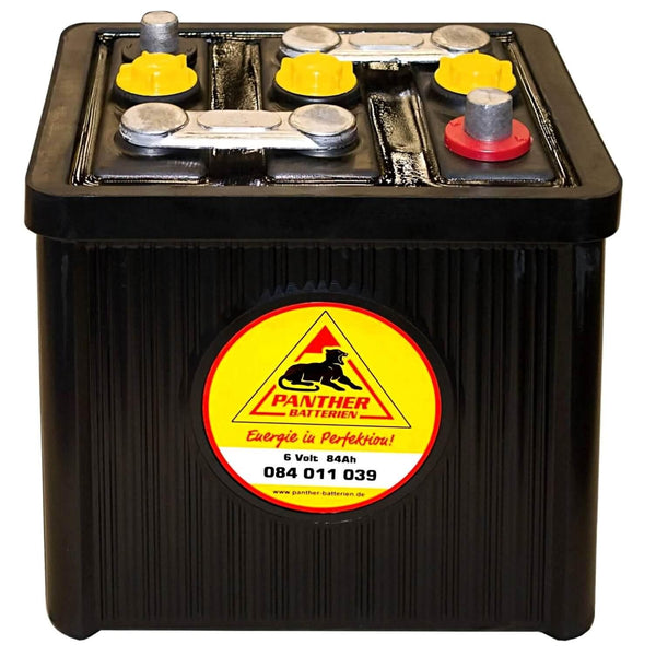 Panther Oldtimer 08411 6V 84Ah 390A/EN trocken Autobatterie