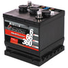 Autobatterie BlackMax Oldtimer 6V 66Ah Seite rechts