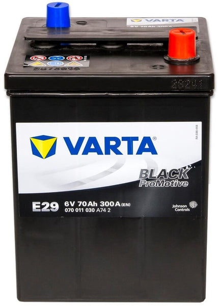 Varta E29 Promotive Black 6V 70Ah 300A/EN Nutzfahrzeugbatterie