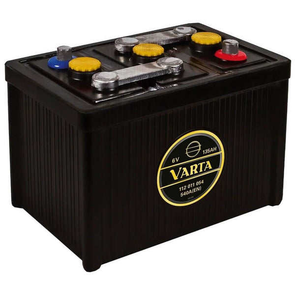 Varta Classic Oldtimer 11211 6V 135Ah 540A/EN trocken Autobatterie