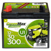 Rasentraktor Batterie GreenMax U1 12V 30Ah Front