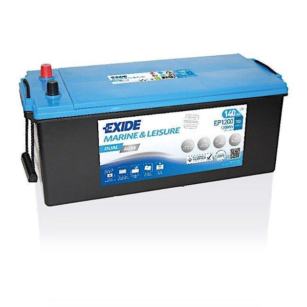 Exide Dual EP1200 AGM 12V 140Ah 700A/EN Starter- und Versorgerbatterie