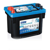 Starter- und Versorgerbatterie Exide Marine & Leisure DUAL AGM EP450 12V 50Ah Seite links