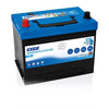 Starter- und Versorgerbatterie Exide Marine & Leisure DUAL ER350 12V 80Ah Seite links