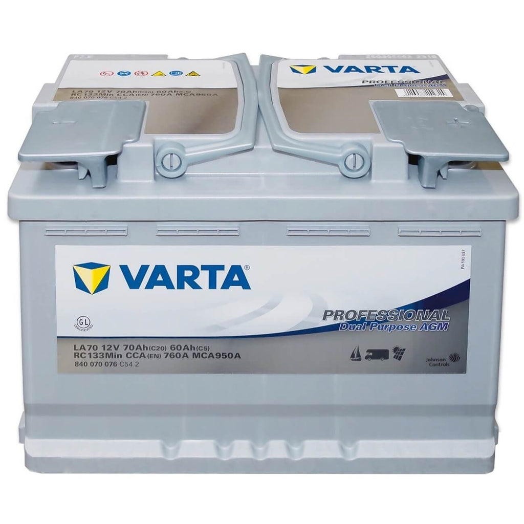 Batterie Varta Professional AGM 70Ah 80Ah 95Ah - Batterie - MTO