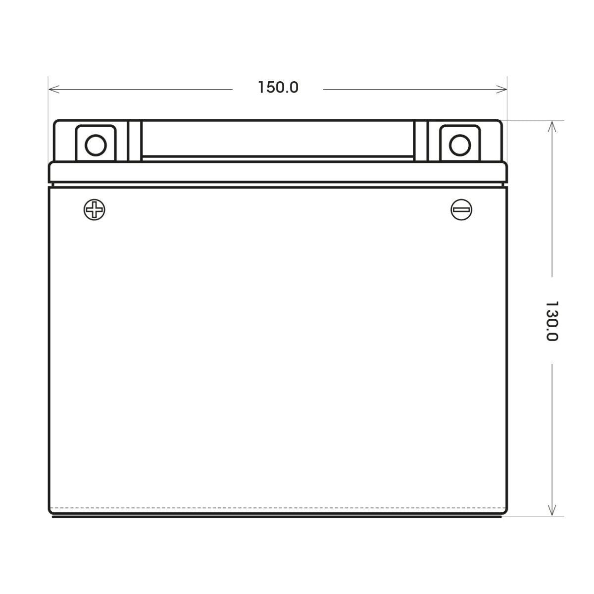 BIG AUX12 Premium Stützbatterie AGM 12V 11Ah 180A/EN