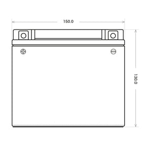 BIG AUX12 Premium Stützbatterie AGM 12V 11Ah 180A/EN