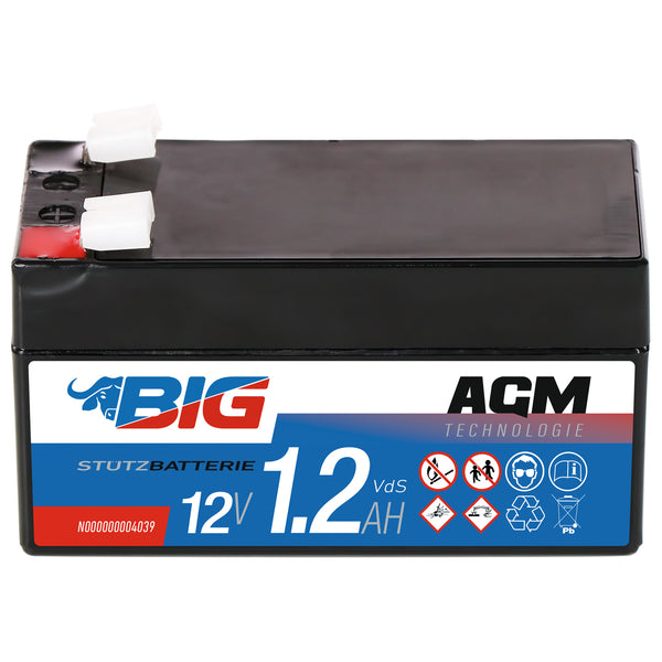 BIG Stützbatterie AGM 12V 1.2Ah