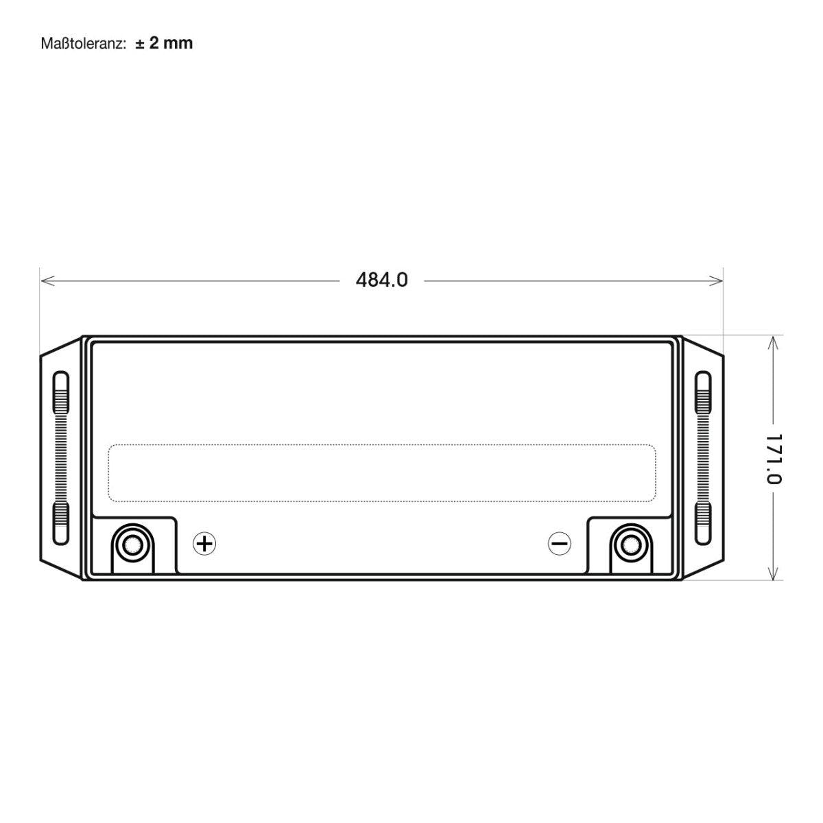 BIG E-Drive AGM 12V 150Ah Traktionsbatterie